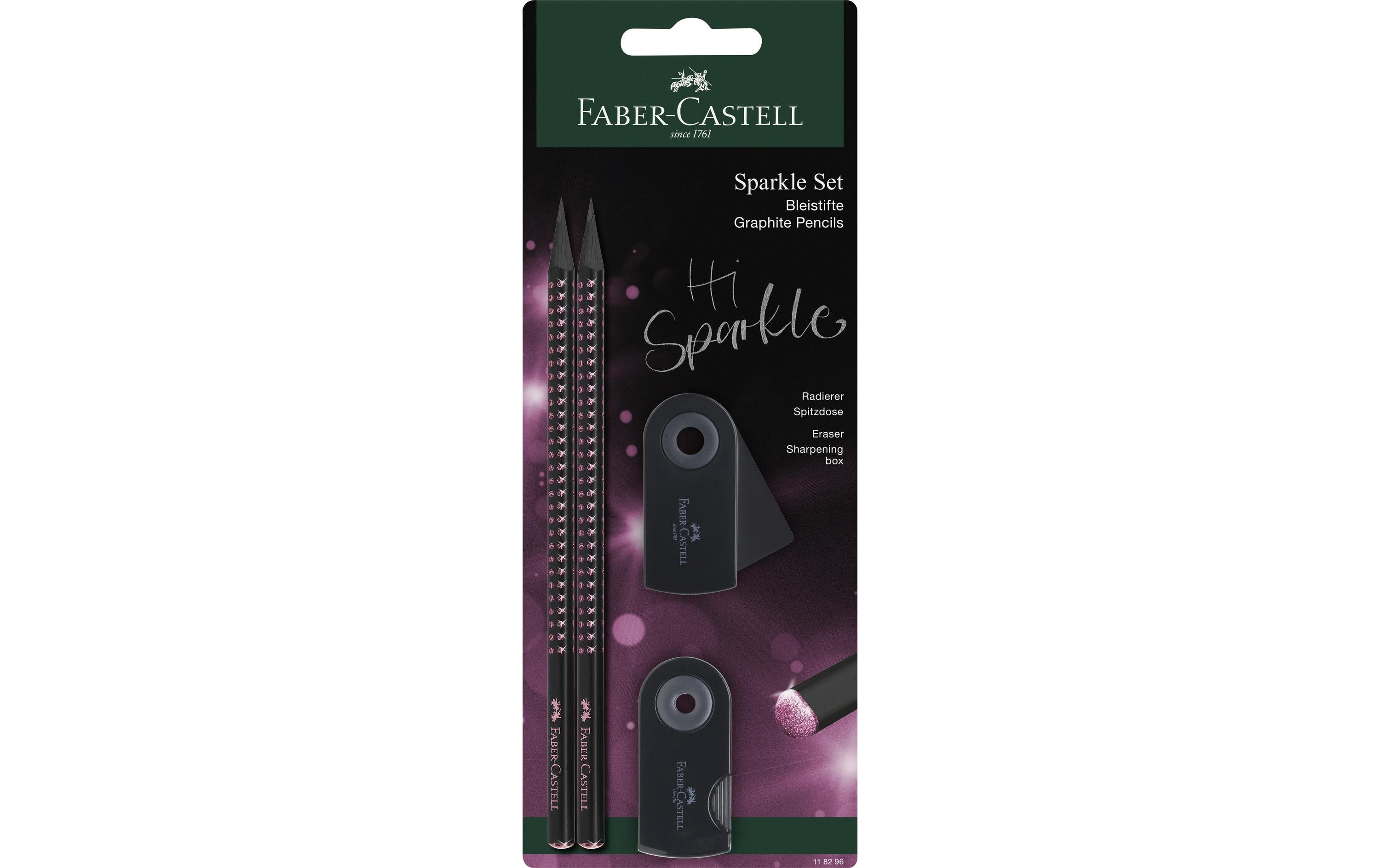 Faber-Castell Schreibset Sparkle Mid rose