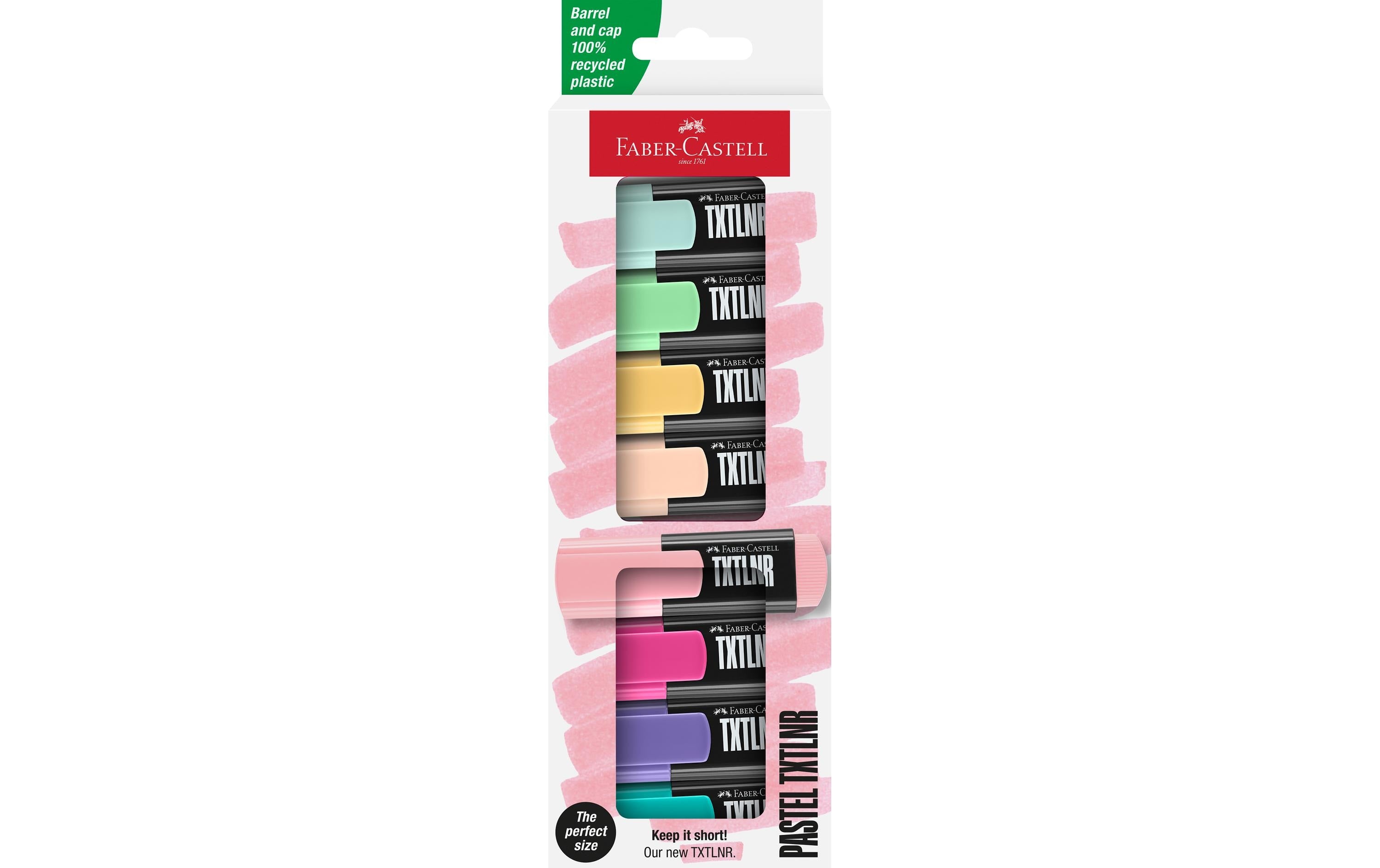 Faber-Castell Textmarker TXTLNR Pastell 8