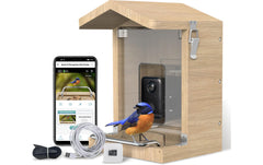 Sanilu | Vogelfutterhaus mit Kamera | ohne Solarpanel