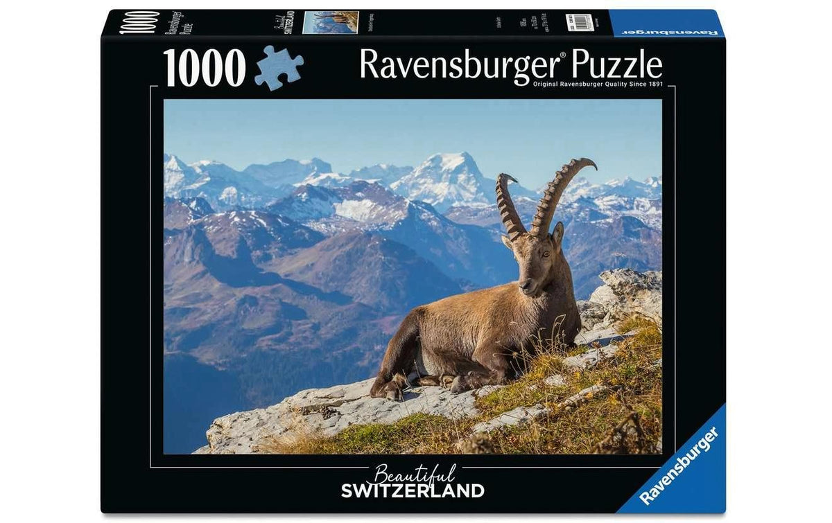 Puzzle Steinbock im Toggenburg 1000T