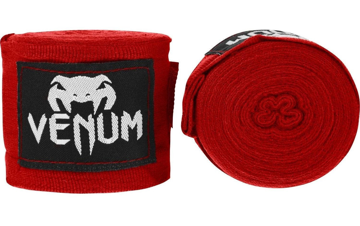 Venum, Kontact Boxing Handwraps 2.5 m, Rot