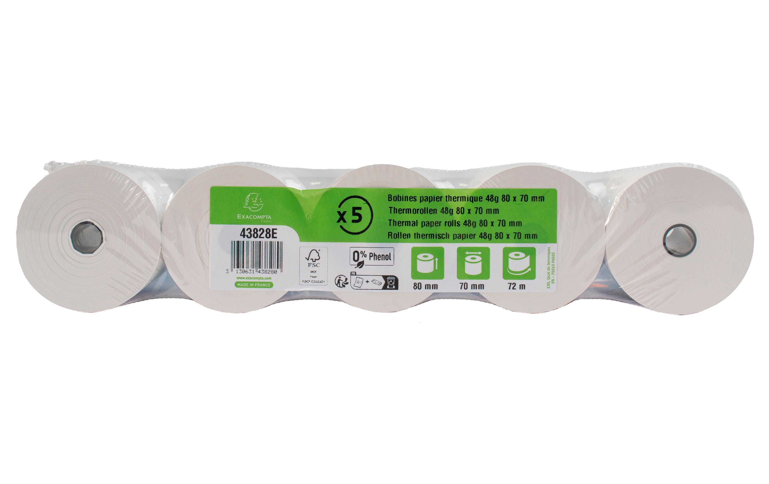 Exacompta Additionsrollen Thermopapier