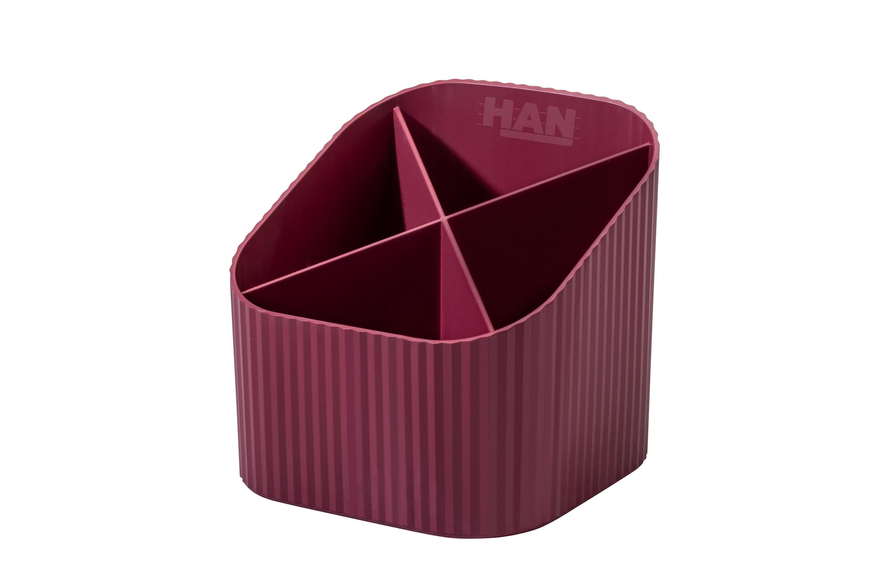 HAN, Stifteköcher KARMA Dunkelrot