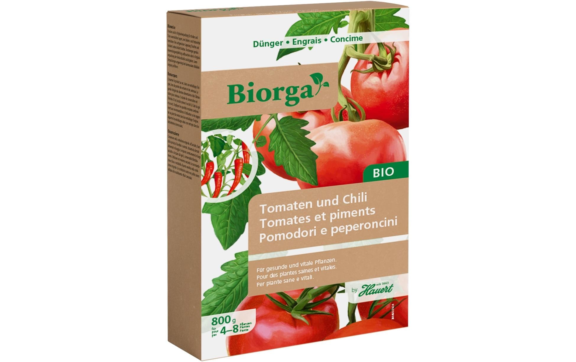 Hauert Biorga Tomaten und Chili