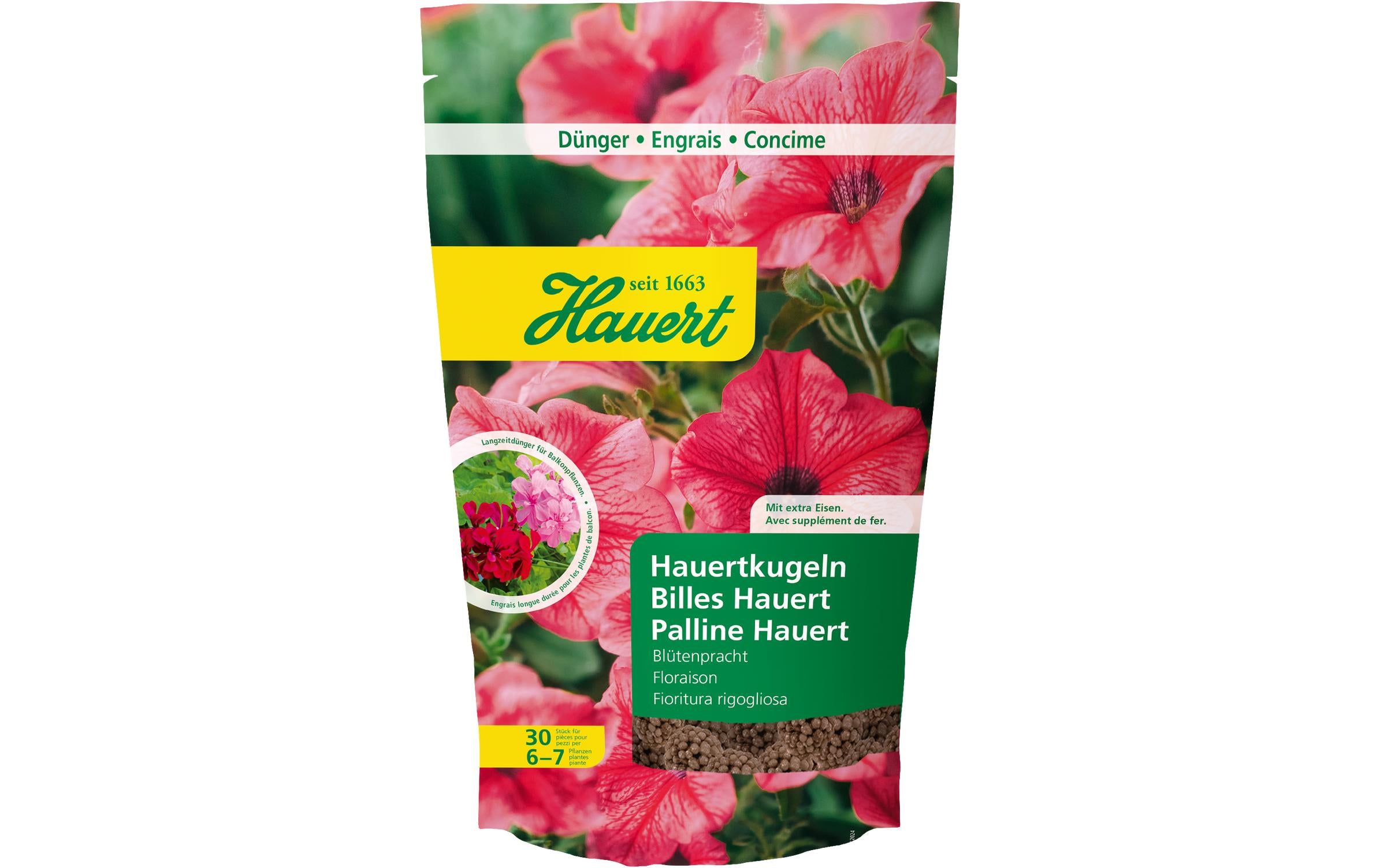 Hauertkugeln Blütenpracht