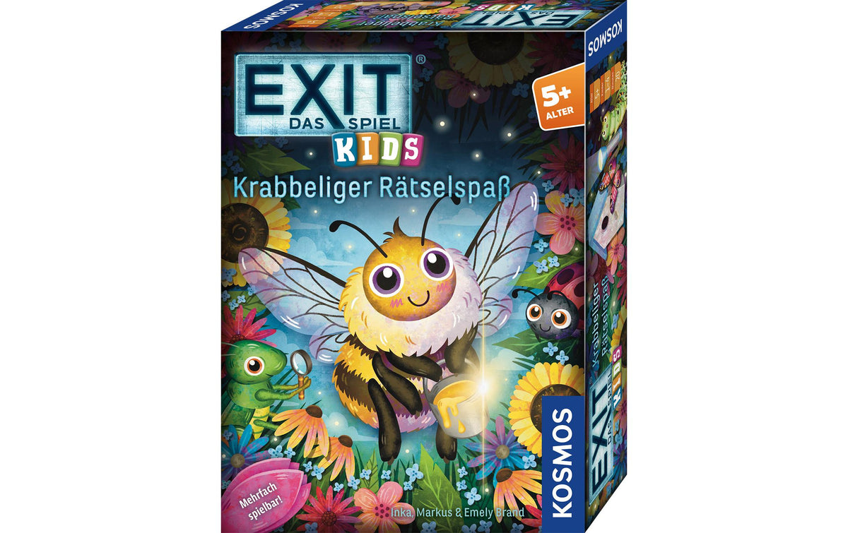 EXIT Kids Krabbeliger Rätselspass