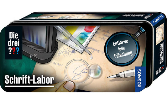 Die drei ??? Schrift-Labor (XL-Dose)