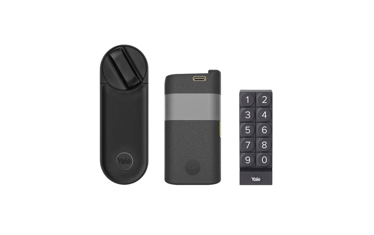 Yale Linus L2 Black&Keypad+Battery Pack Kit