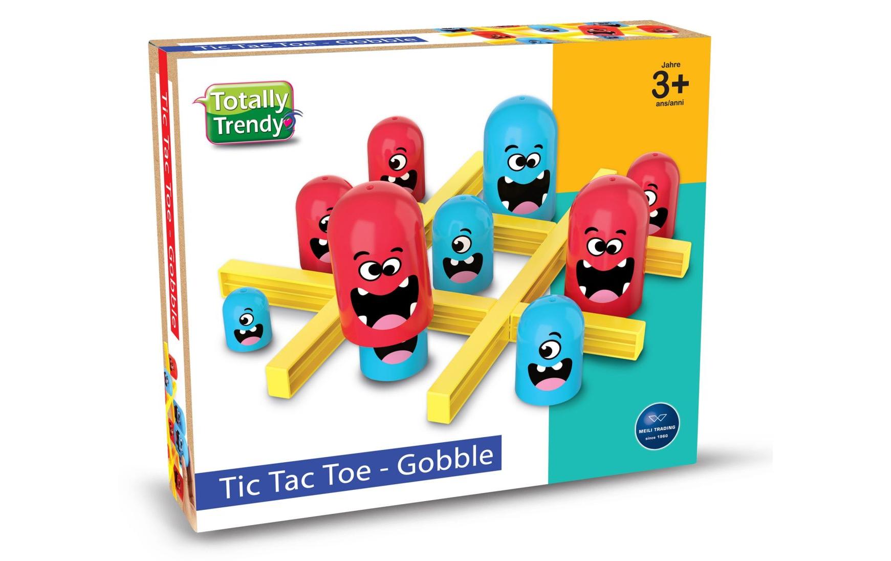 Totally Trendy Tic Tac Toe Gobble