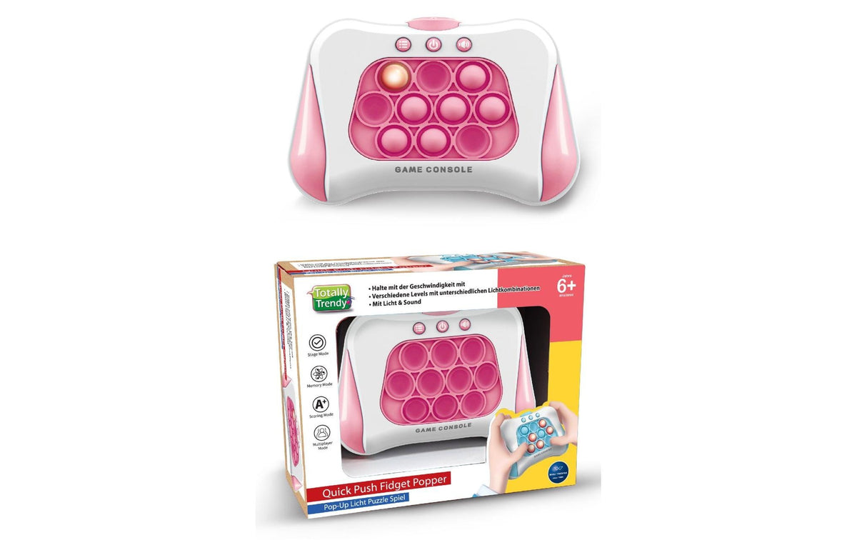 Totally Trendy Push Fidget Popper pink
