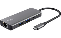 Trust Dalyx 6-in-1 USB-C Multi-Port-Adapter