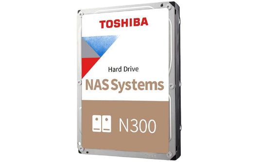 Toshiba | N300 NAS 10TB BULK | SATA 6GB/s, 24x7, 7200rpm, 512MB Cache, CMR