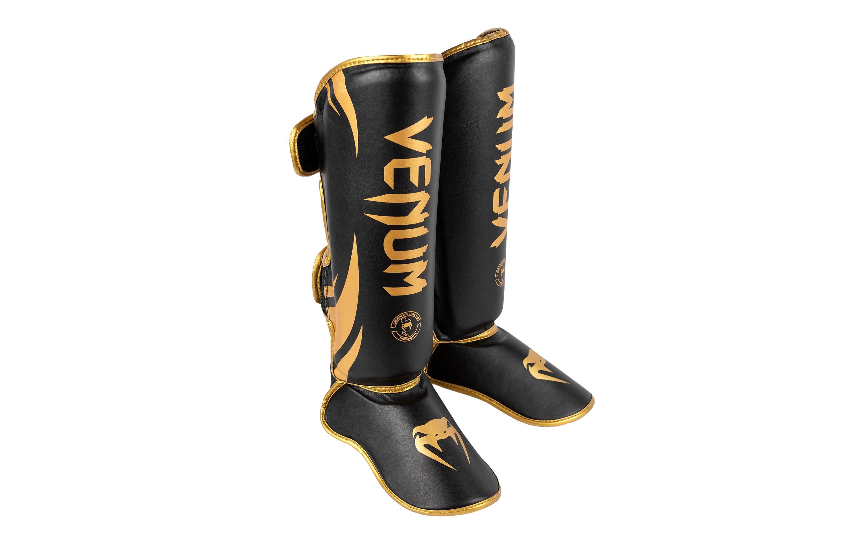 Venum, Challenger Standup Shin Guards Gold/