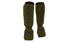 Venum, Kontact Shin Guards Olivgrün/Schwarz