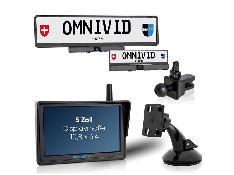 omniVID | Solar 5 DUO Rückfahrkamerasystem