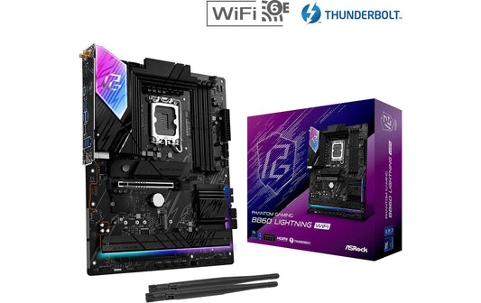 ASRock B860 LIGHTNING WIFI, ATX, LGA1851