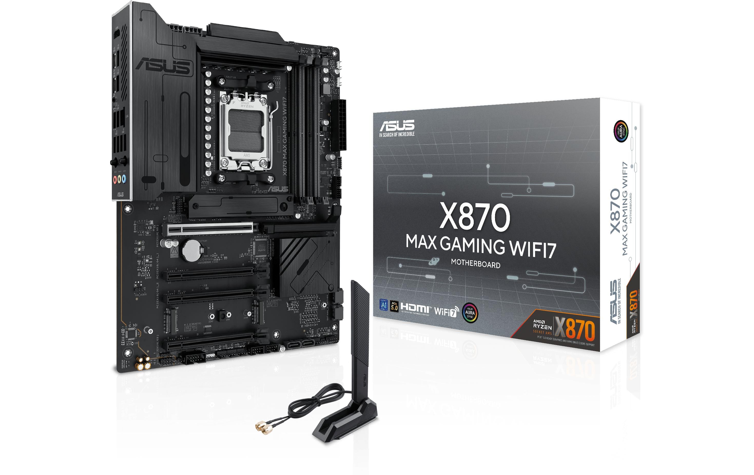 ASUS X870 Max Gaming WiFi7, ATX, AM5