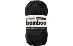 myboshi Wolle Bamboo, schwarz