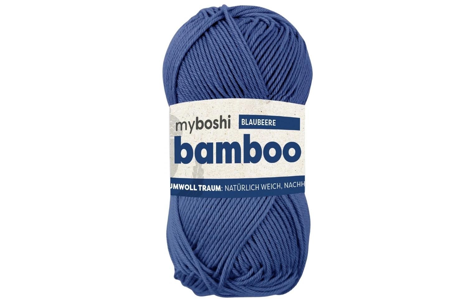 myboshi Wolle Bamboo, blaubeere