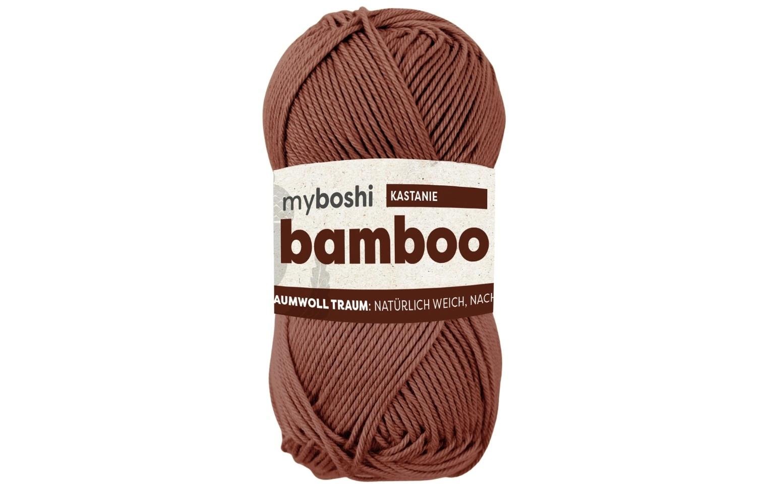 myboshi Wolle Bamboo, kastanie