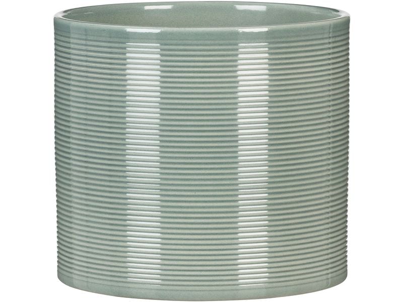 scheurich | Übertopf Sage Green 12/828 | Grün , 12x12x11cm