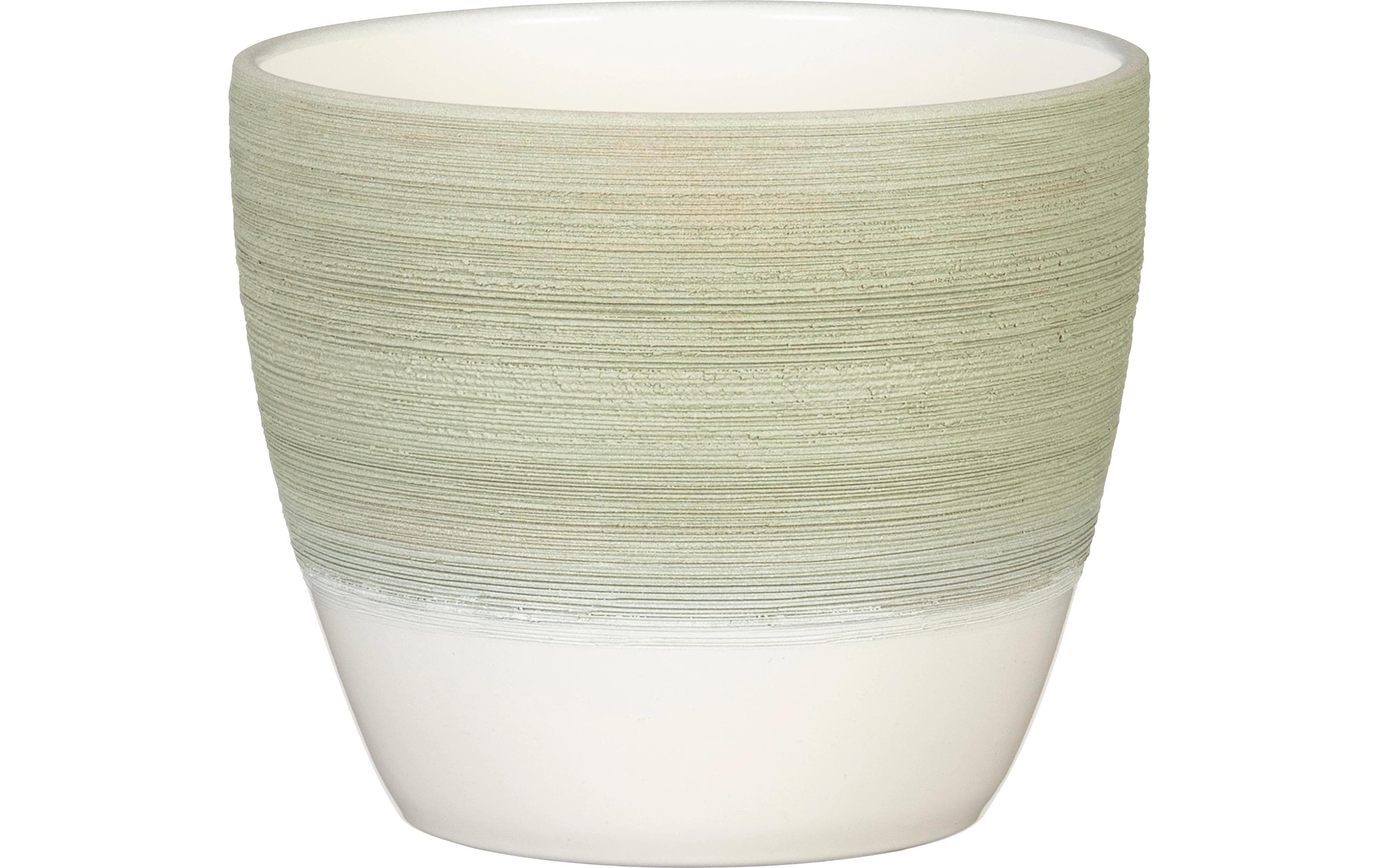 Scheurich Übertopf Matcha Cream 11/950