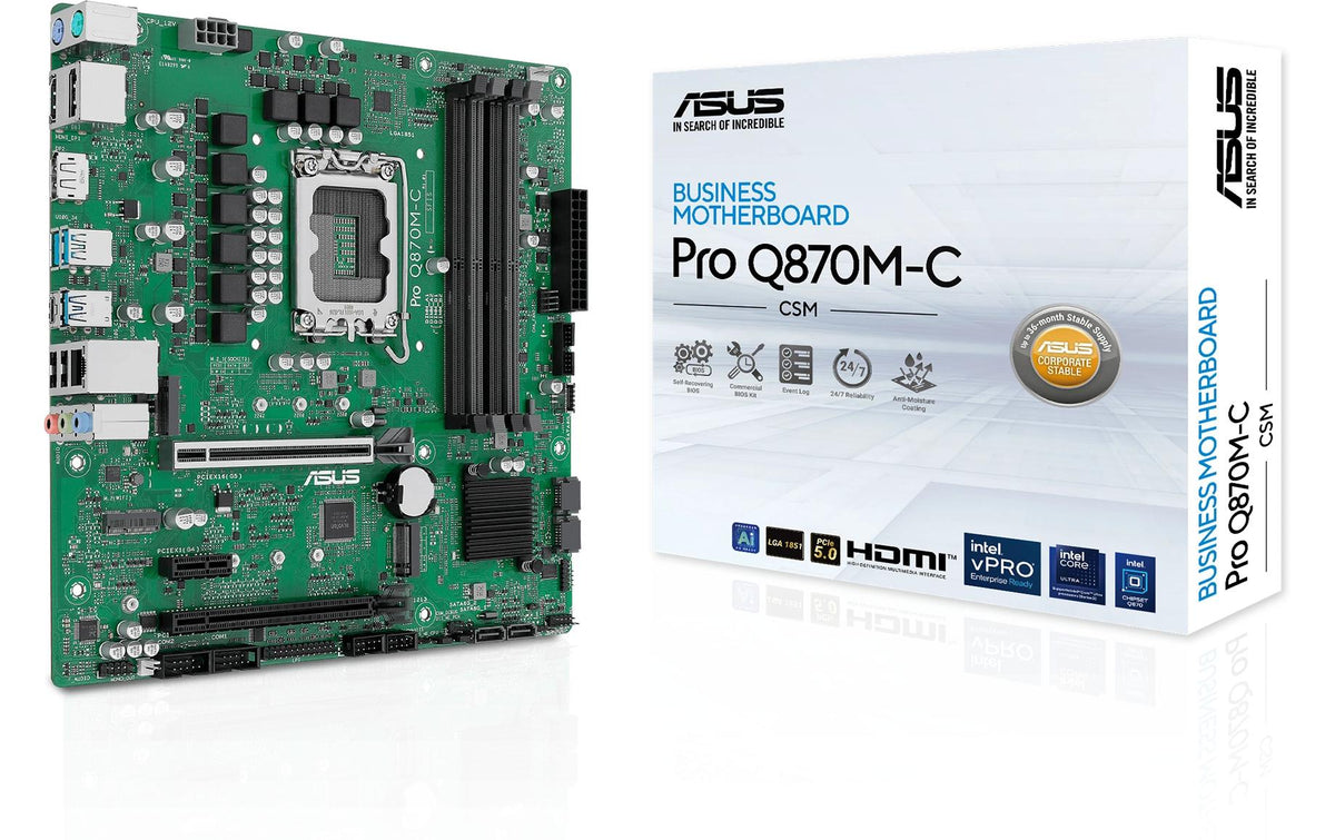ASUS PRO Q870M-C-CSM, mATX, LGA1851