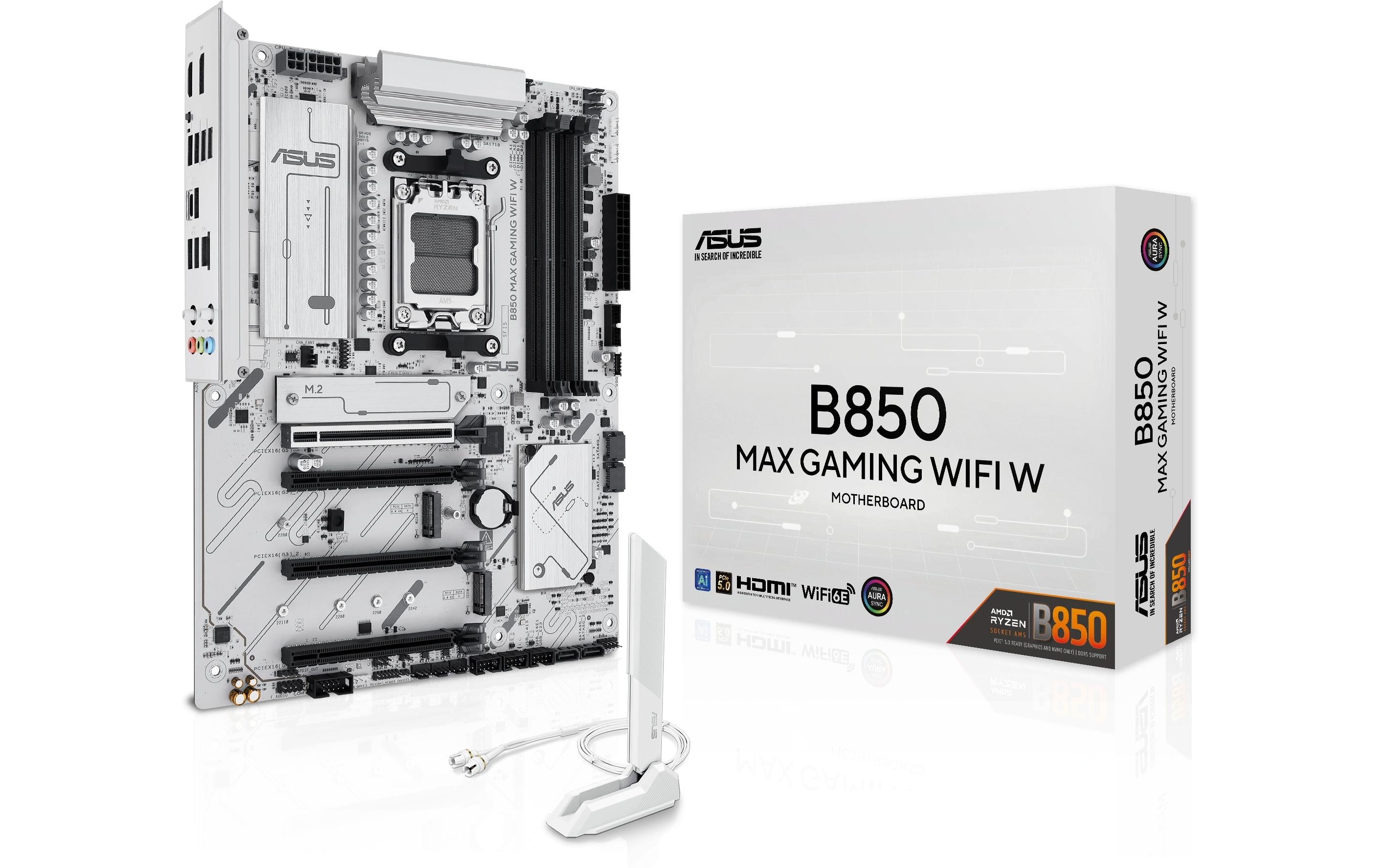 ASUS B850 MAX GAMING WIFI W, ATX