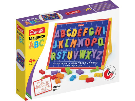 Quercetti | Magnetische Buchstaben mit Tafel