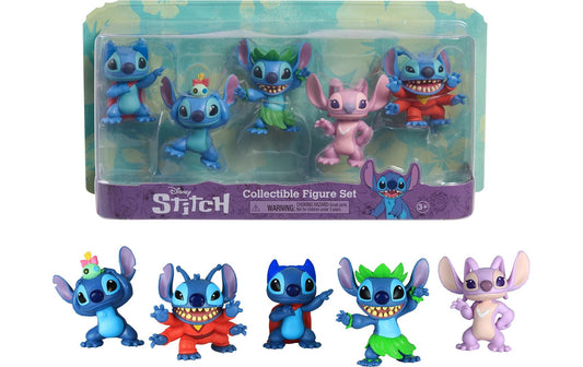 Stitch | Disney Stitch 5er Figurenset 8cm