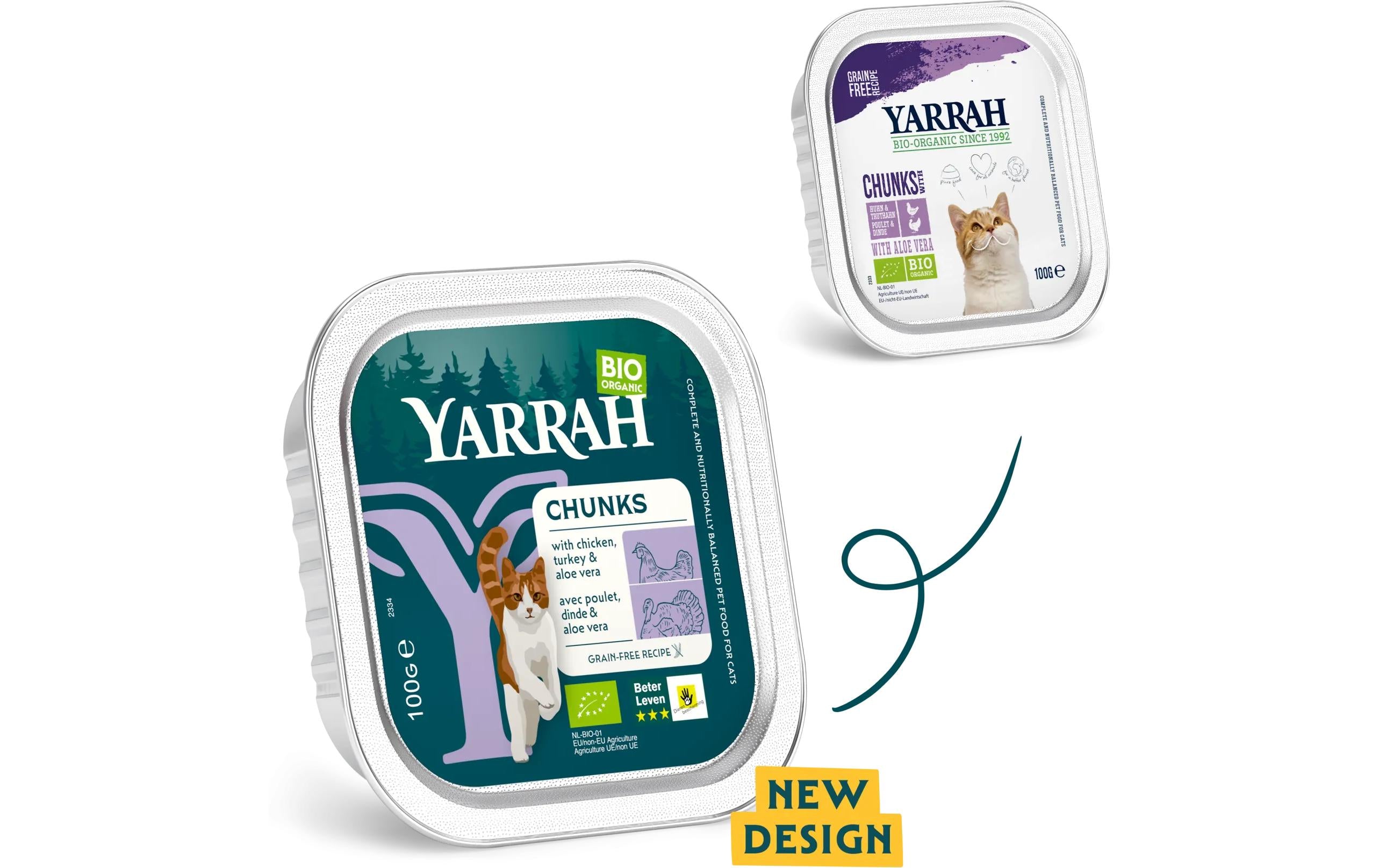 Yarrah BIO Nassfutter Huhn & Truthahn