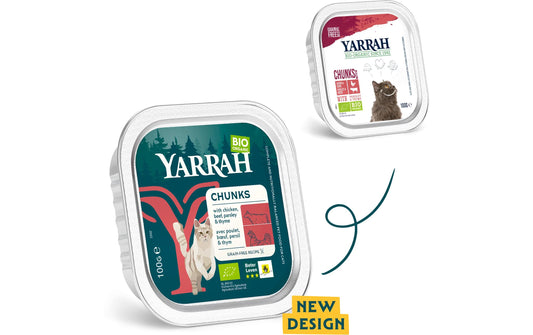 Yarrah BIO Nassfutter Rind & Huhn