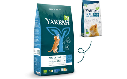 Yarrah BIO Trockenfutter Fisch & Huhn