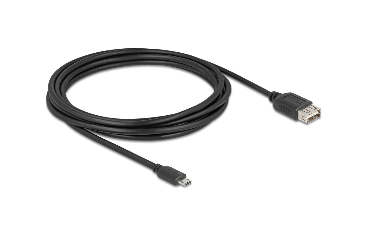 Delock USB2.0 Kabel EASY USB A-MicroB, 3.0m