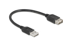 Delock, USB 2.0-Verlängerungskabel USB A -