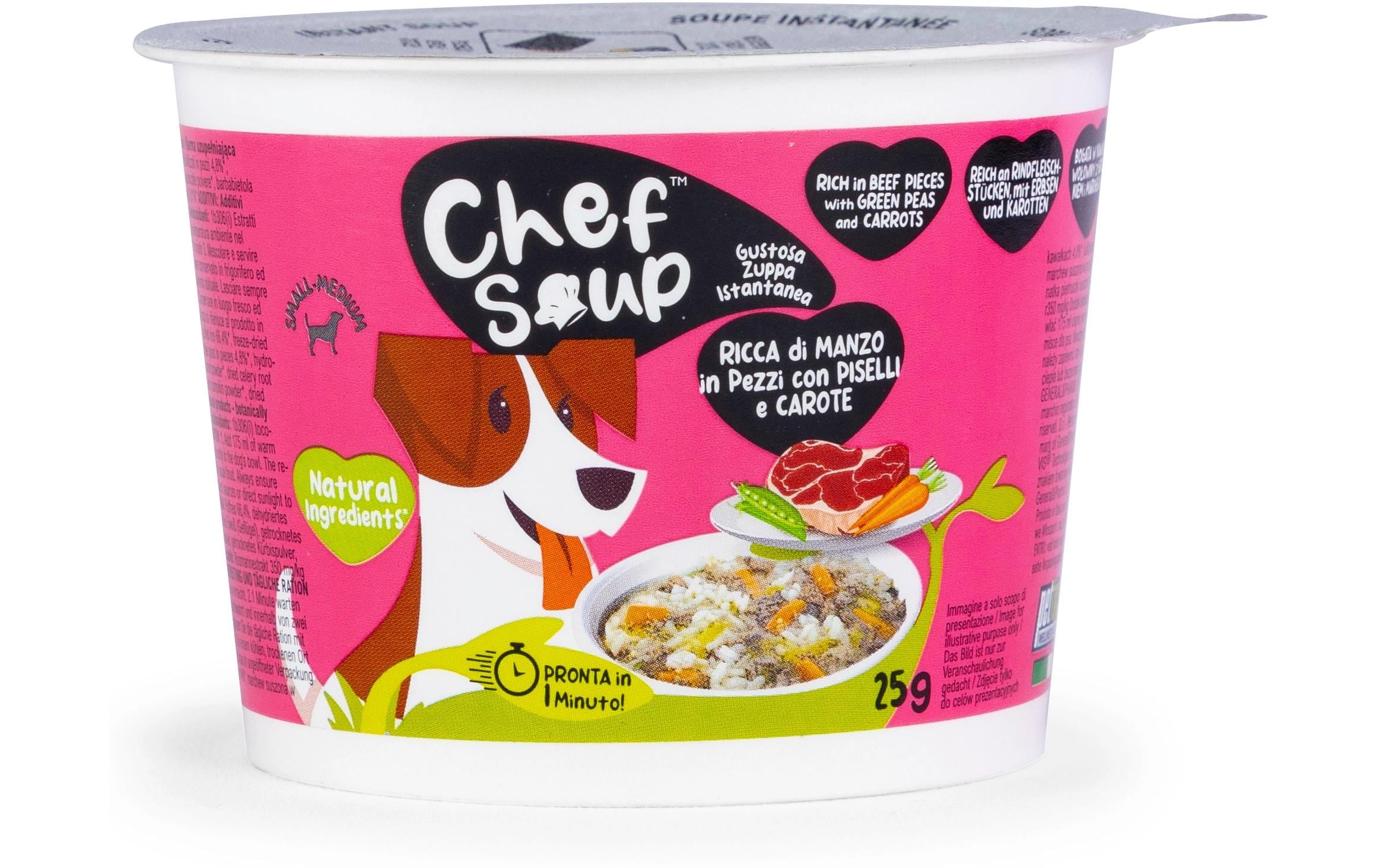 Chef Soup Rind, Erbse, Karotte