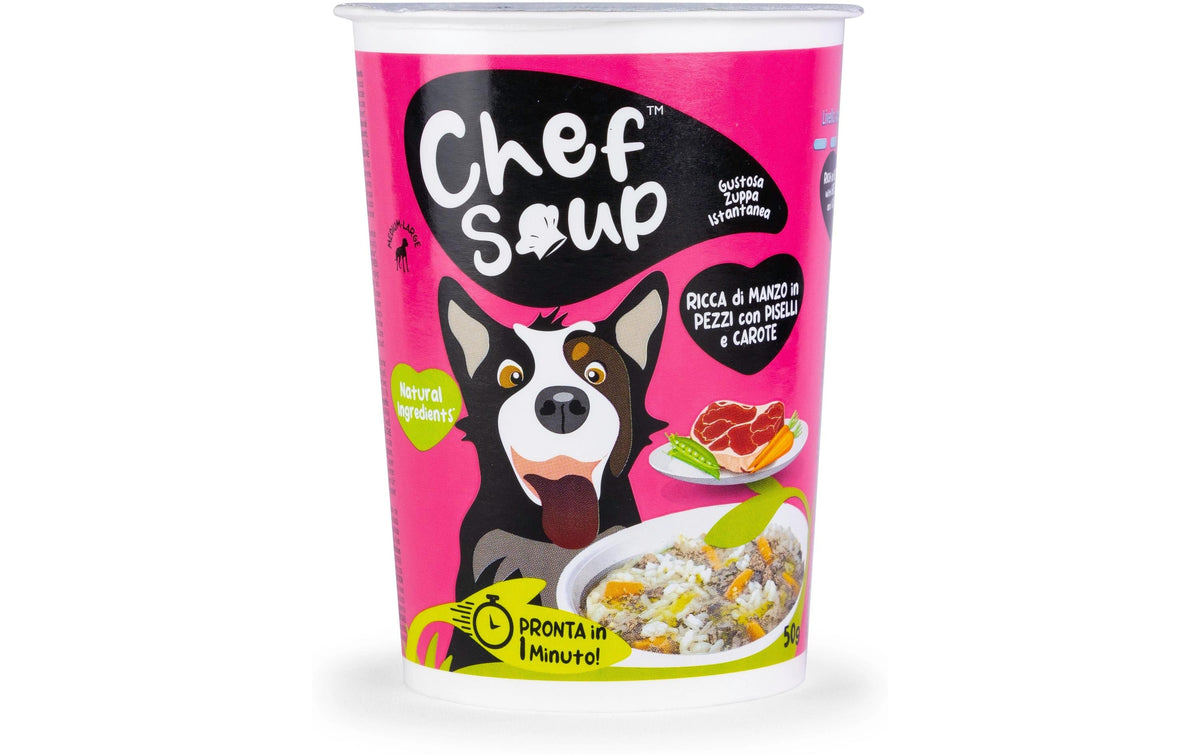 Chef Soup Rind, Erbse, Karotte