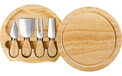 Ibili | Käsebrett-Set Holz 21 cm | Grösse 12cm