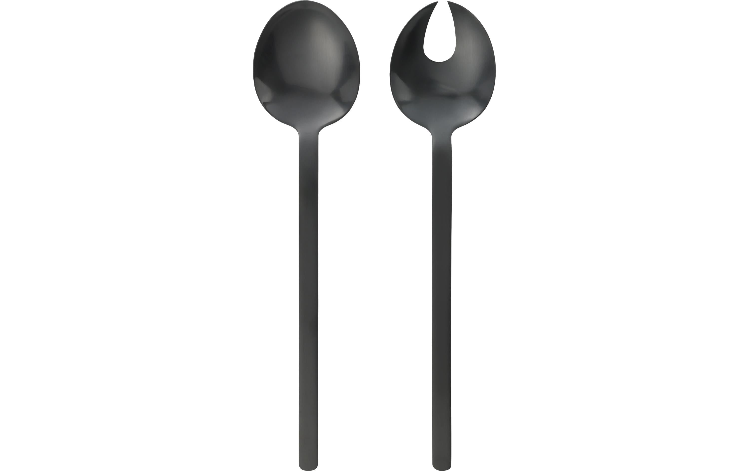 EGLO, Salatbesteck Seoni 2-teilig, Schwarz