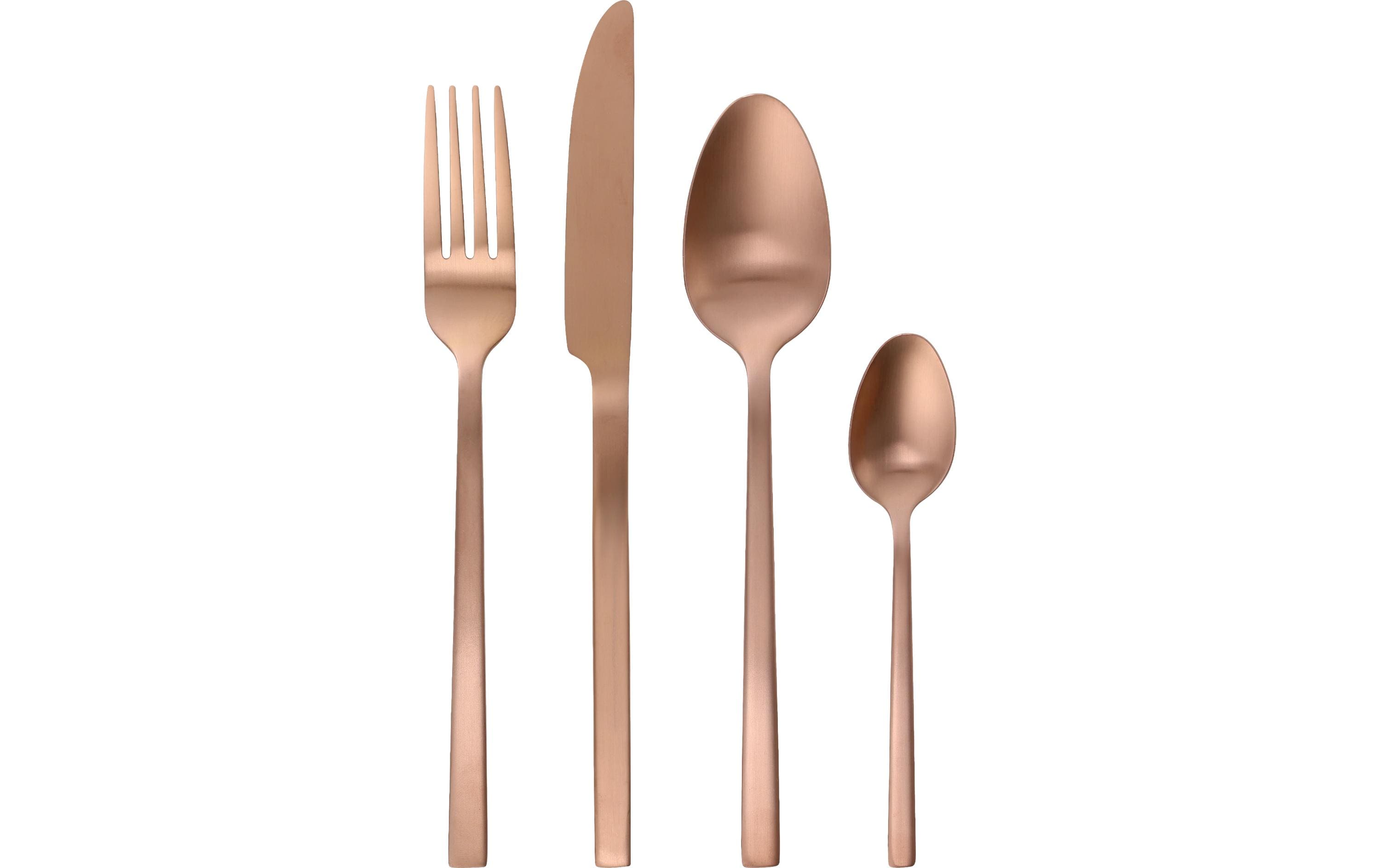 EGLO, Besteck-Set Beloha 16-teilig, Rose-Go