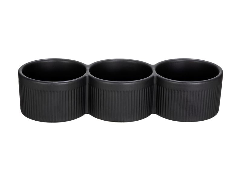 Wenko | Dipschale Refia | 27 x 6 x 9.5 cm, Schwarz