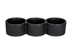 Wenko | Dipschale Refia | 27 x 6 x 9.5 cm, Schwarz