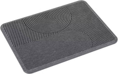 Wenko, Abtropfmatte Damon 40 x 30 cm, Grau