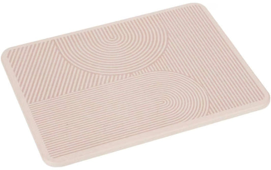 Wenko, Abtropfmatte Damon 40 x 30 cm, Beige