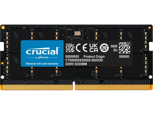 Crucial | SO-DDR5 32GB 4800MT/s Non-ECC | CL40, 1.1V, 262Pin