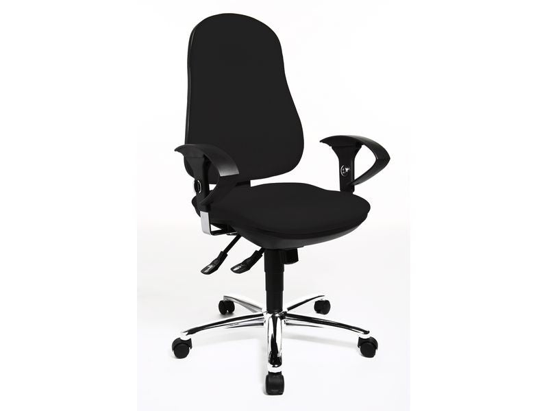 Topstar | Bürostuhl Support Syncro Deluxe | Farbe: schwarz