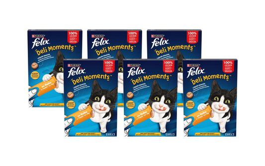 Felix | Deli Moments Huhn 6x 4x10g KIT | 240 g