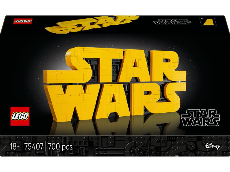 LEGO® | LEGO Star Wars™ Logo aus LEGO Steinen | LEGO Star Wars