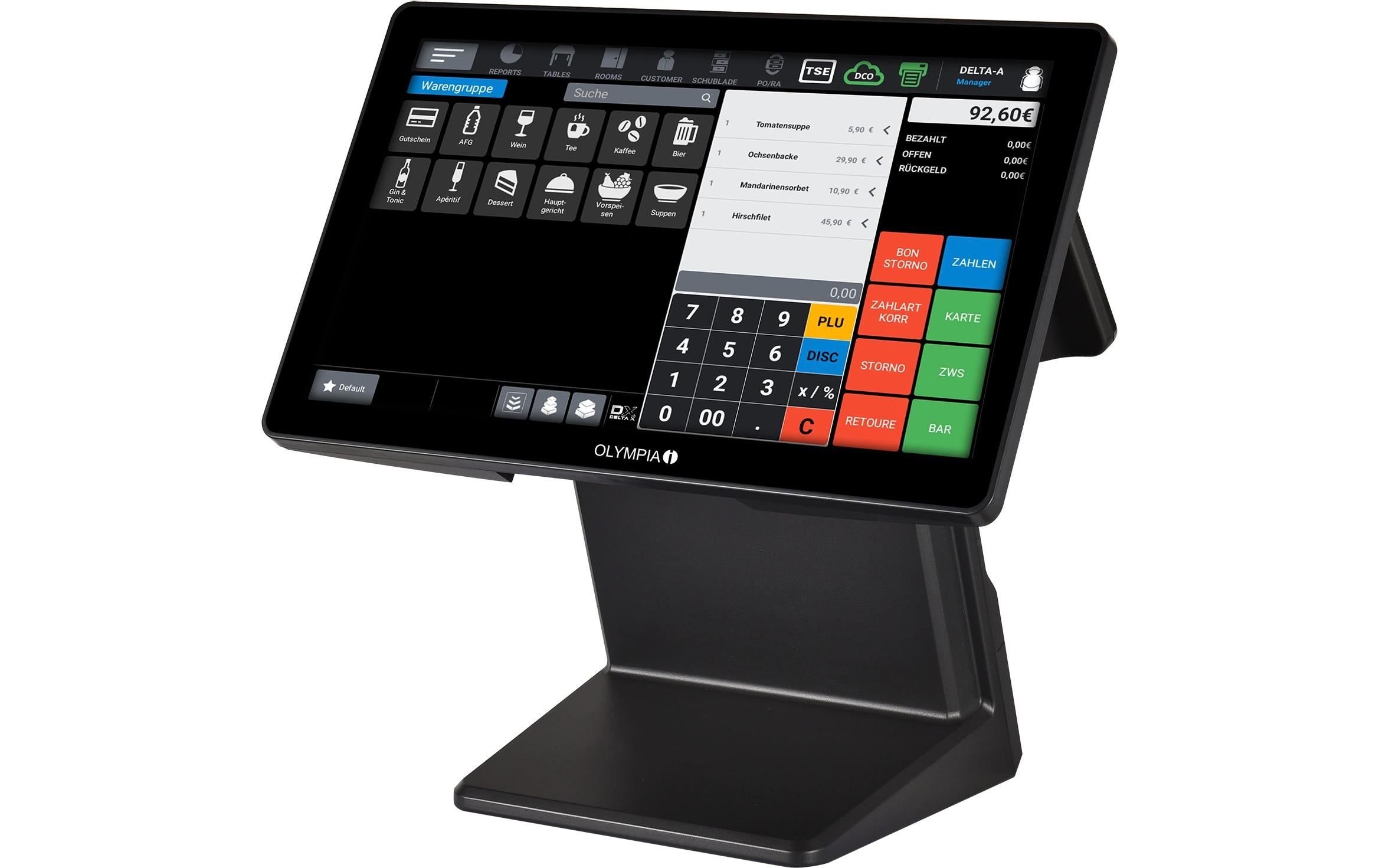 Olympia Registrierkasse T400DK
