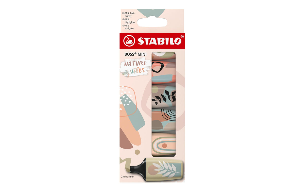 Stabilo BOSS MINI Naturevibes 6er Etui